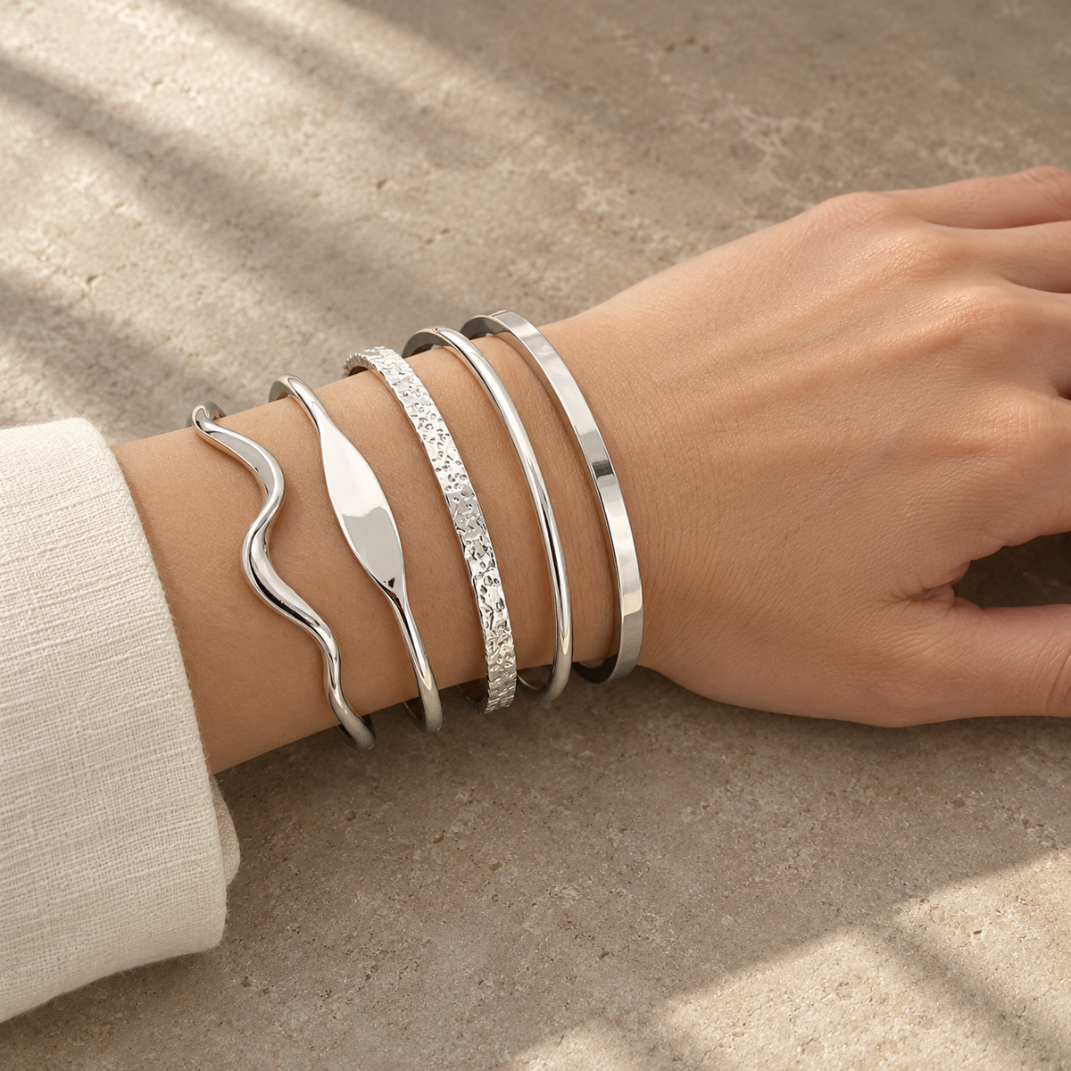 Bracelets Joncs intemporelles