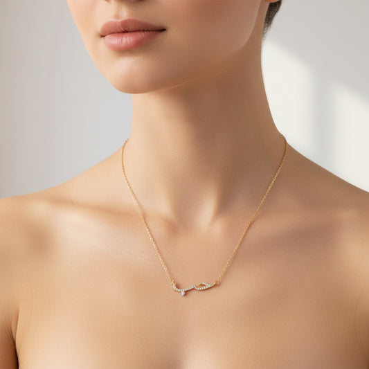 Bijoux "amour" en arabe "hobi  doré NaharaBijoux 