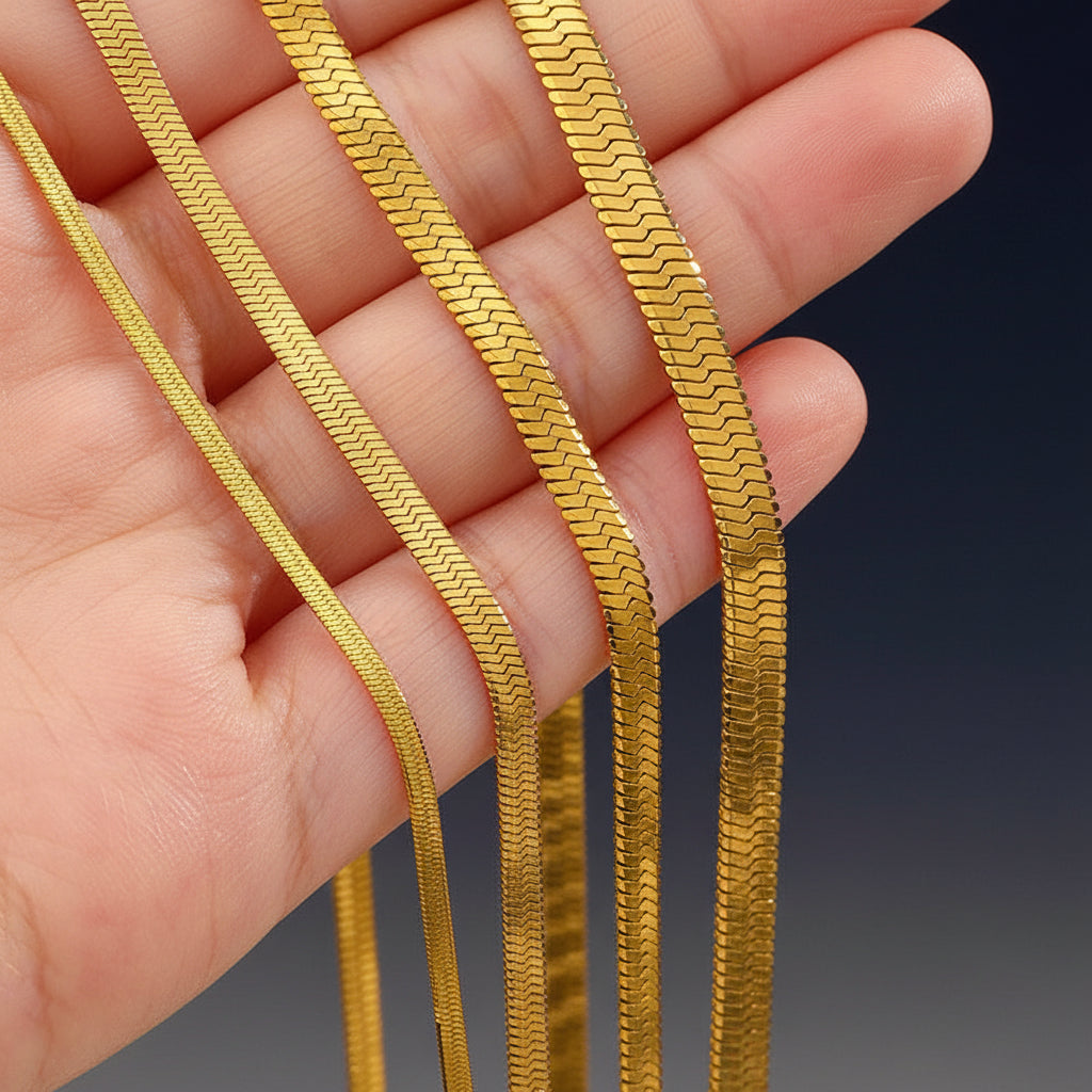 Collier Ras du Cou Serpent - Acier Inoxydable NaharaBijoux 