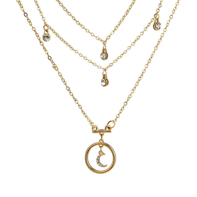 Collier doré bohemian NaharaBijoux