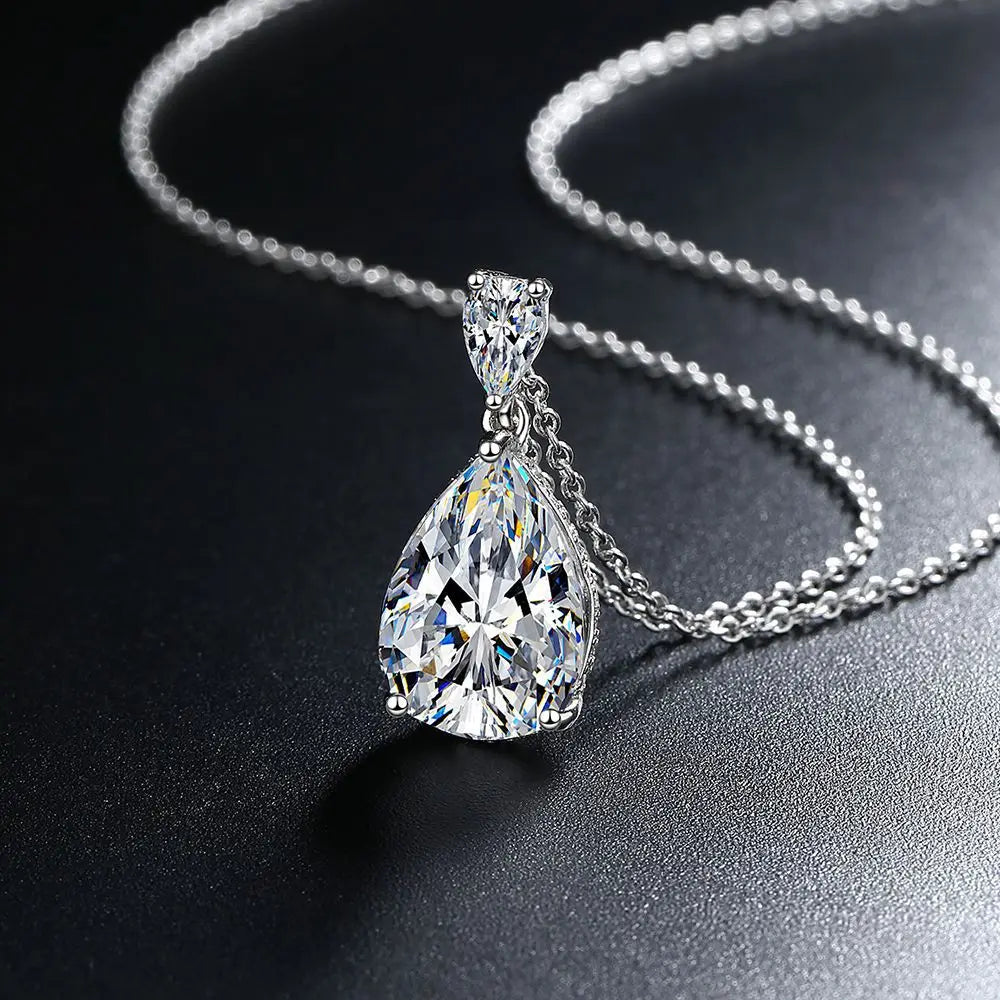 Naharabijoux moissanite blanc brillant