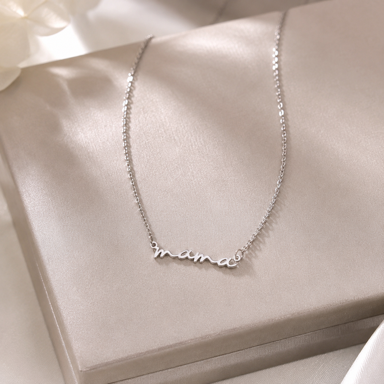 Collier "Mama" en argent 925