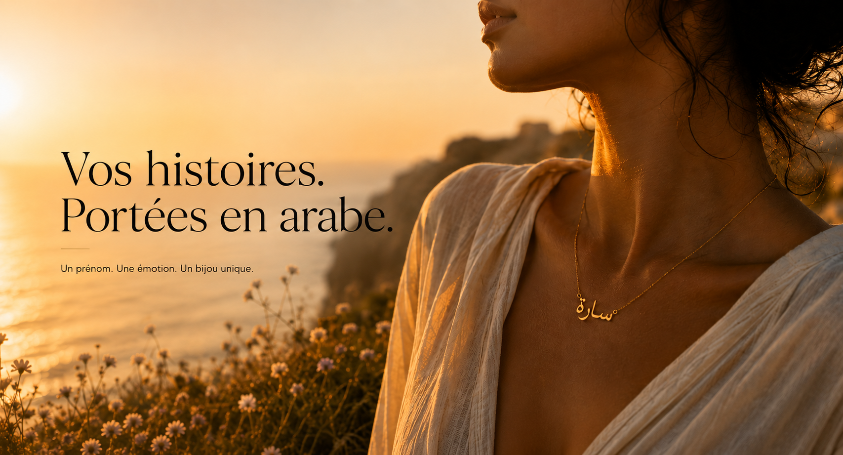 Calligraphie arabe personnalisé