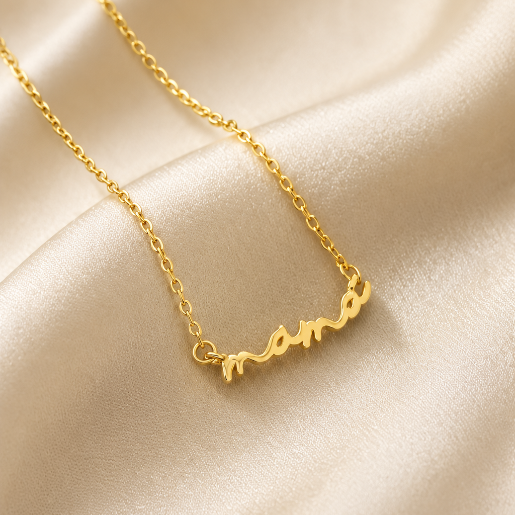 Collier paqué or 18k 